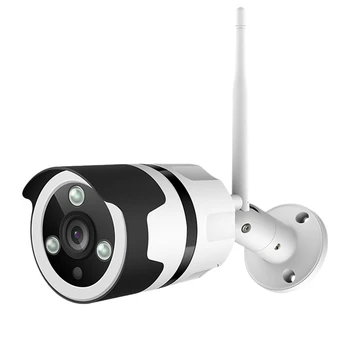 

Outdoor IP Camera 1080P Waterproof Wireless Security Camera Two Way Audio Night Vision P2P CCTV Cam Home Security(EU Plug)