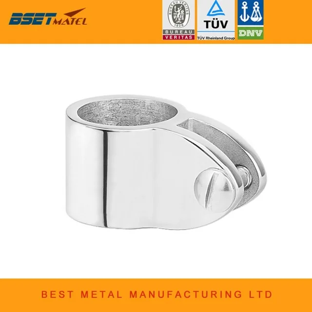 

SS 316 Jaw Slide Clamp 1 inch or 7/8 inch Bimini Top Hinged Slide Fitting Hardware Marine Boat Yacht Tube rail Accessorie