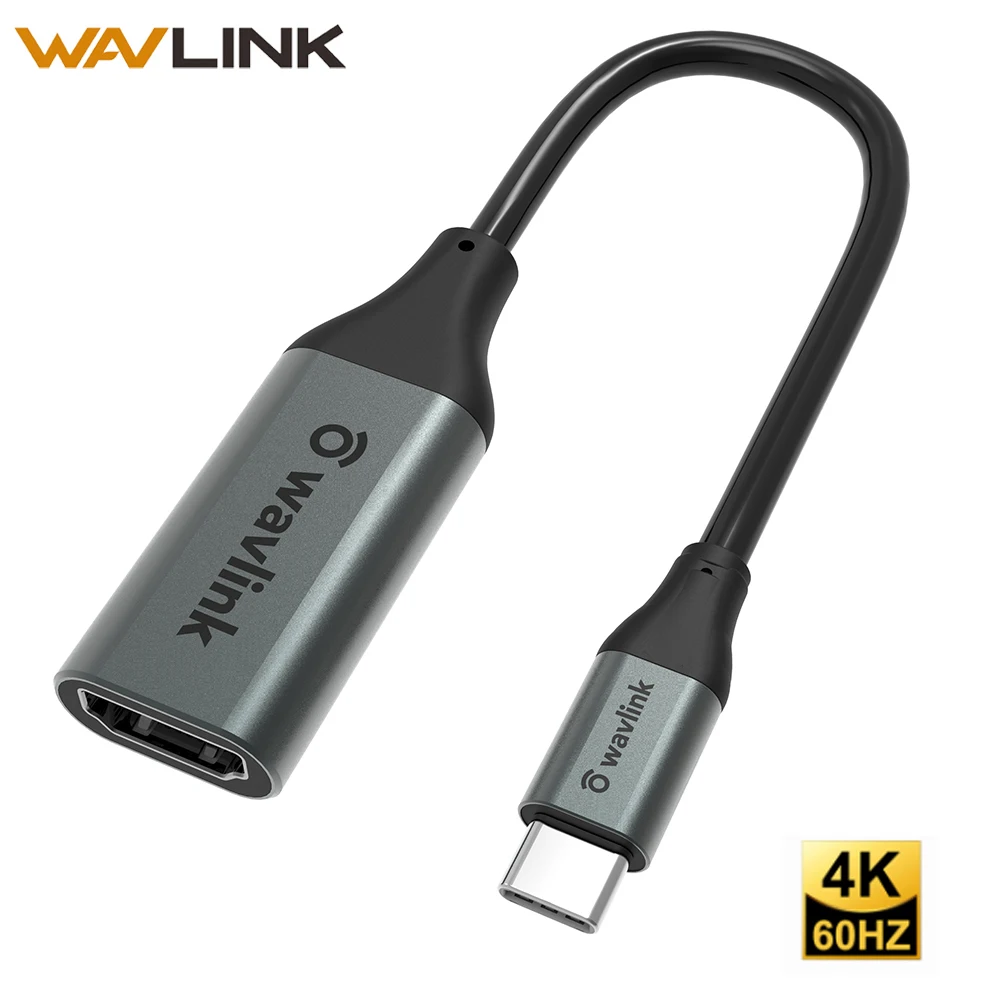 

Wavlink USB C to HDMI Female Cable Type-C To HDMI Converter HDMI 2.0 Resolution Up to 4K(3840X2160)@60HZ For PC Laptop TV Phone