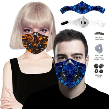 

Activated Carbon Outdoor Mouth Mask Unisex Face Mask Mask Cloth Mask Reusable Face Mask Breathable Mouth Caps Washable Mouth Ma