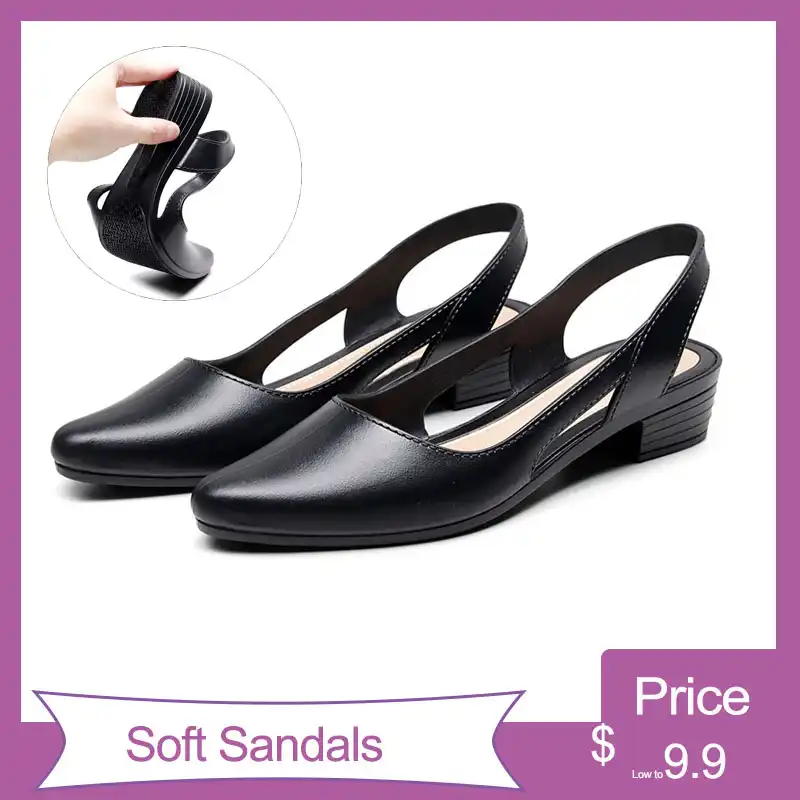 closed toe jelly sandals