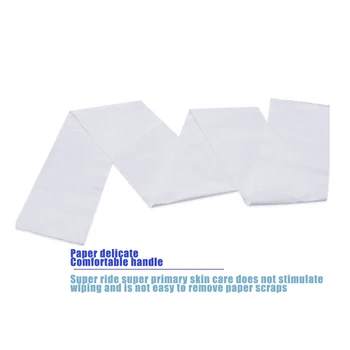 

1 Roll 4-ply Paper Tissue Toilet Roll Paper Public Hotel Commercial Use EIG88