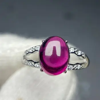 

Purple tooth black garnet ring bijoux femme fashion jewelry moda feminina jewelry charms sieraden joyas de plata