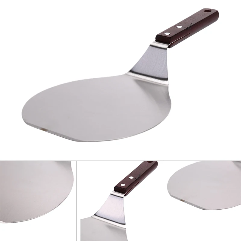 Pizza bakeware Pastry Tools 1 Piece Stainless Steel Anti-scalding Pizzas Spatula Cake Shovel Kitchen Accessories