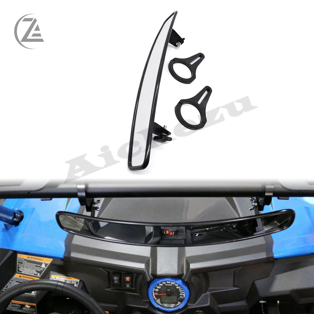 Выпуклое зеркало заднего вида для Polaris RANGER RZRs 570 800 900 1000 400/500/700/800 и RZR UTV широкое