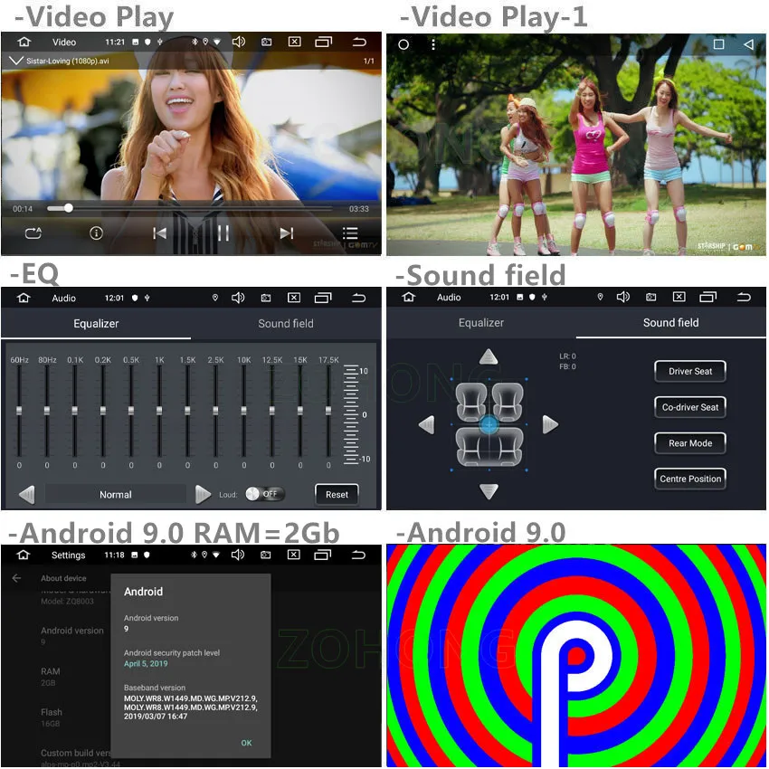 4G Android 9,0 RAM2Gb автомобильный Радио dvd-плеер для Suzuki Swift 2011- Автомобильный мультимедийный gps Навигатор Радио RDS Авторадио Стерео