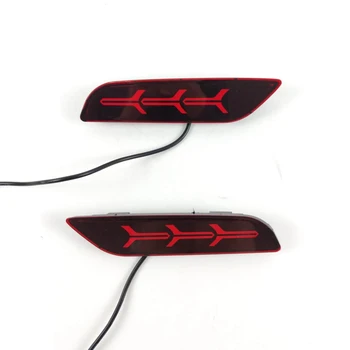 

2PCS Led Rear Bump Brake Lights Driving Lights For Hyundai Creta Ix25 Rear Fog Lamp Accessories