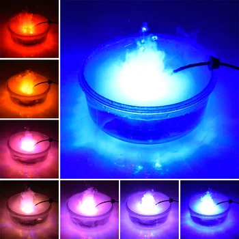

Halloween Witch Pot Smoke Machine LED Humidifier Color Changing Creepy Decor Party DIY Scene Layout Prank Toy Christmas Navidad