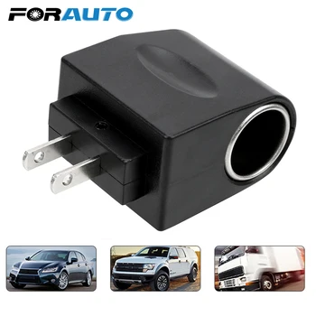 

FORAUTO Car Cigarette Lighter Adapter Converter AC 220V To DC 12V EU US Plug Auto Accessories Interior Parts