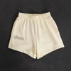 beige shorts