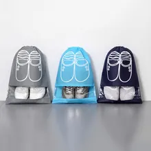 1 шт Женская и мужская обувь сумка из нетканого материала для путешествий на шнурке тканевые Сумки Чехол-органайзер Спортивная дорожная сумка