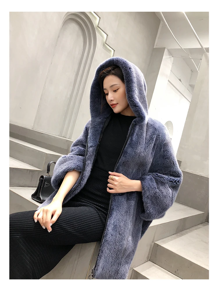 mink coat real natural fur coat women coat winter coat real mink fur coat