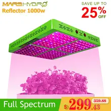 Mars гидро отражатель 1000 Вт полный спектр светодиодные лампы для выращивания в помещении сад теплица Гидропоника профессиональные посадочные огни