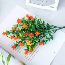 1 шт., искусственный апельсин, пластиковые декоративные цветы, декоративные колья и ветряные блесны, реалистичный цветочный сад для декора дорожек