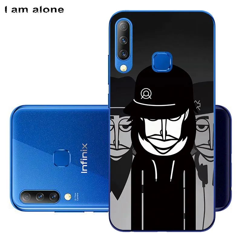 Soft TPU S29 Чехлы для телефонов I am alone для Infinix Hot S4 X626 6,2 дюймов мягкие сумки из ТПУ с милым рисунком для Infinix Hot S4 X626 - Цвет: Soft TPU S29