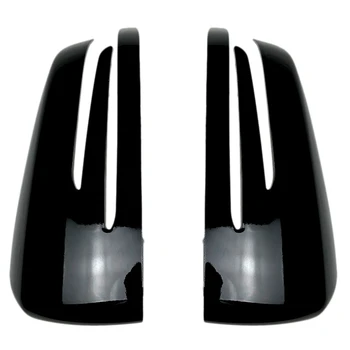 

for Mercedes Benz a B CLA GLA C E Class W176 C117 X156 W204 W212 Glossy Black ABS Side Rear View Mirror Cover Trim