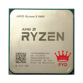 PROCESADOR AMD Ryzen 5 1600 3,2 GHz, seis núcleos, 12 hilos, 65W, R5 1600, CPU Socket AM4 5 1600