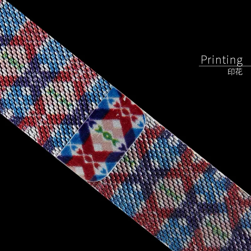 Printing Леопардовый с серым ремешком для часов 40 мм 44 мм для Apple Watch 4 5 ремешок с магнитной пряжкой 38 мм 42 мм для Iwatch Series 3 2 1 - Цвет ремешка: Printing