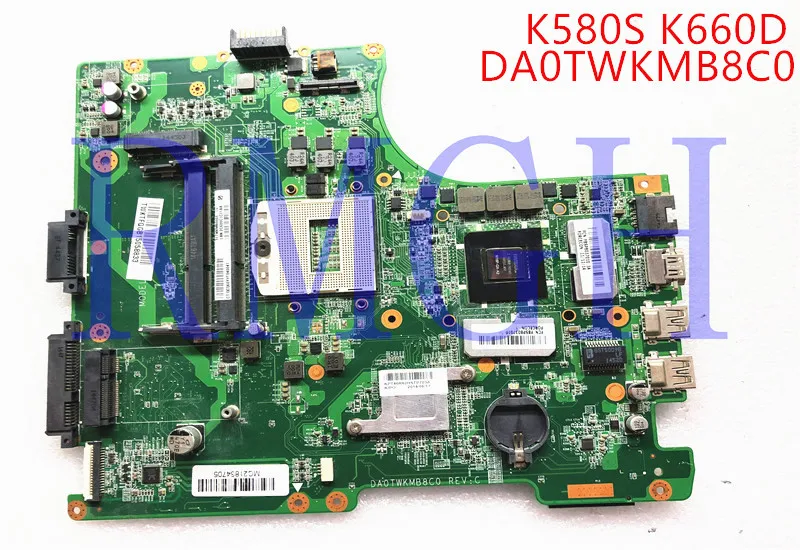 Материнская плата для ноутбука HASEE K580S God of war K660D материнская DA0TWKMB8C0 DDR3L W/ GTX960M |