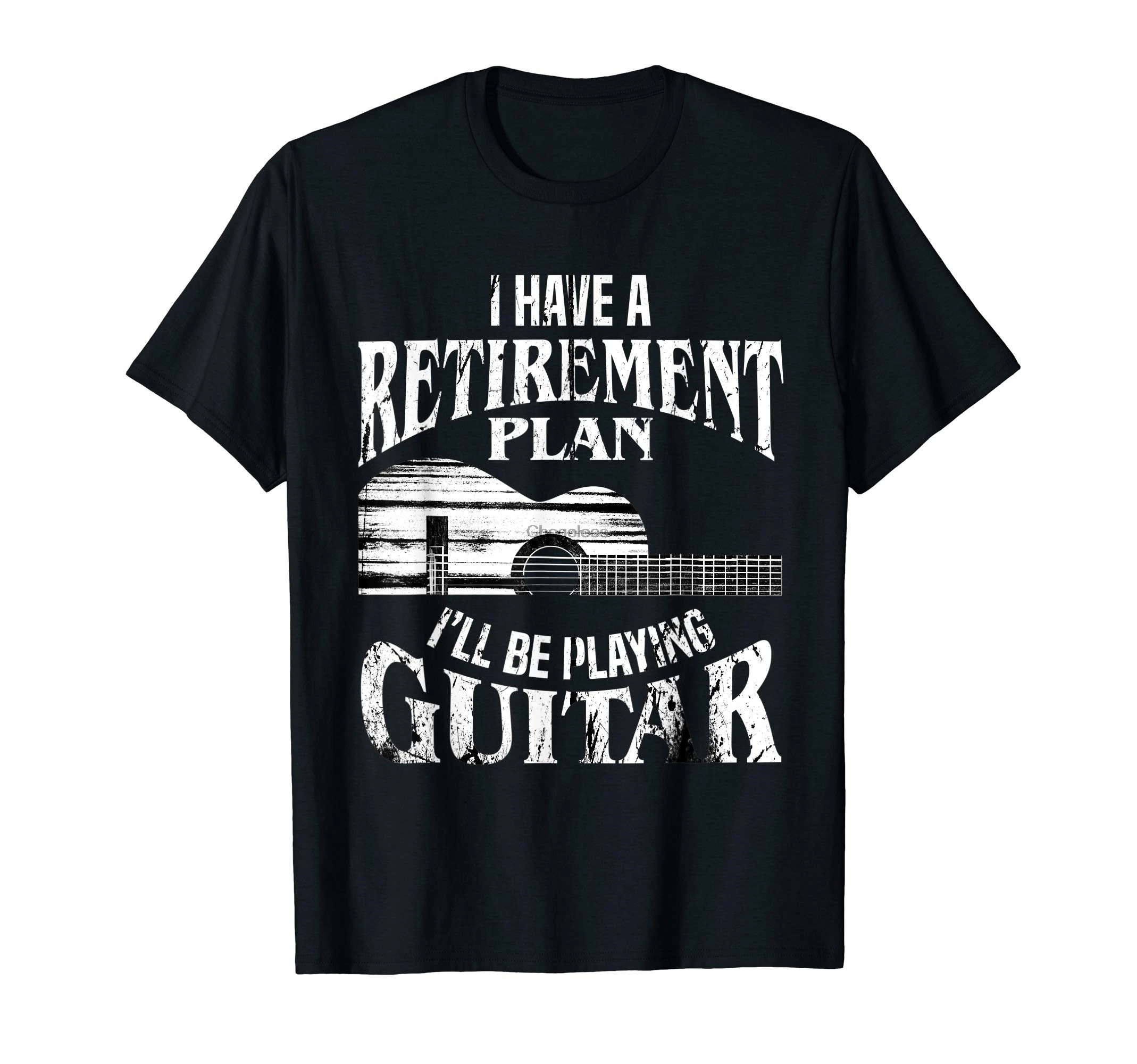 I Have A Retirement Plan I'll Be Playing Guitar Cool T-Shirt |