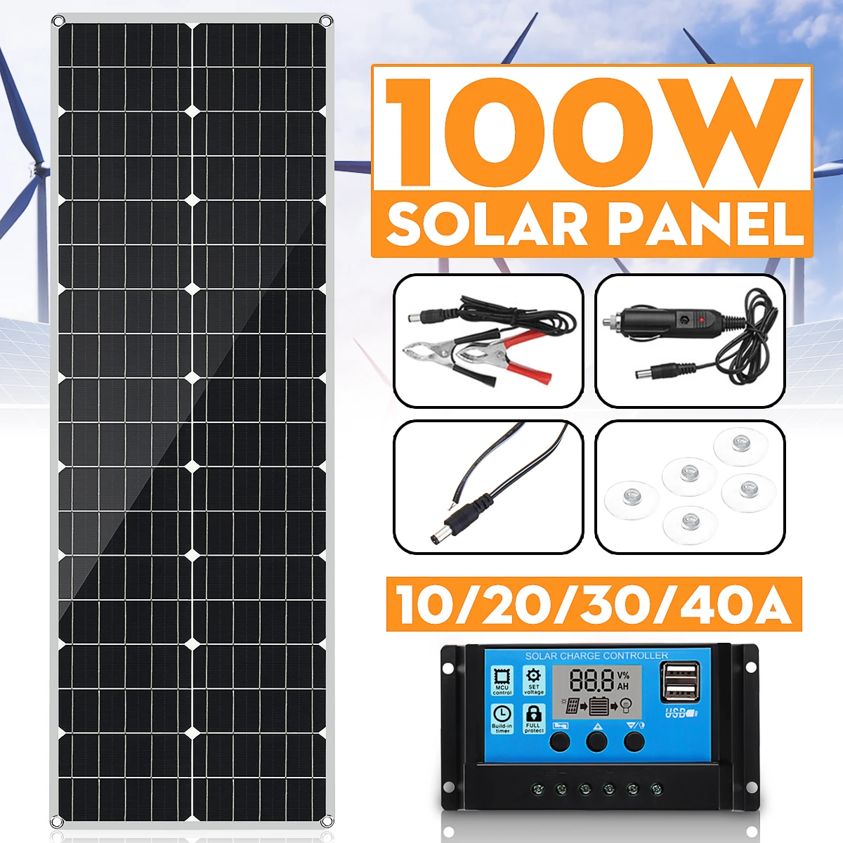Гибкая фотопанель KINCO100W 18 в для езды на велосипеде альпинизма Походов