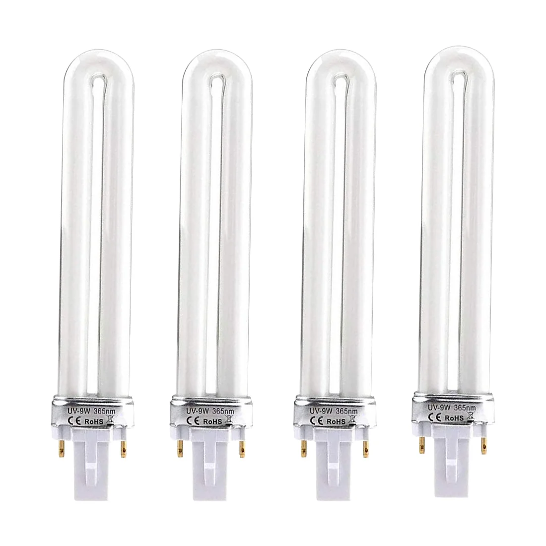 UV lamp tube 36 Вт УФ-лампа для сушки ногтей, белая УФ-лампа для отверждения ногтей, инструменты для дизайна ногтей с заменой u-образной лампы, лампочка - Цвет: UV lamp tube