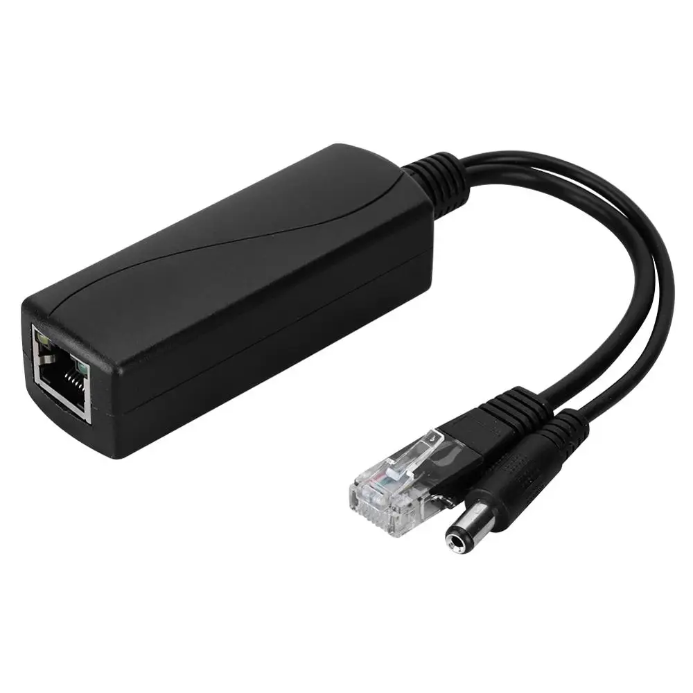 48V to 12V POE Connectors Adapter Cable Splitter Injector Power Supply for Huawei Hikvision 2019 New | Безопасность и защита