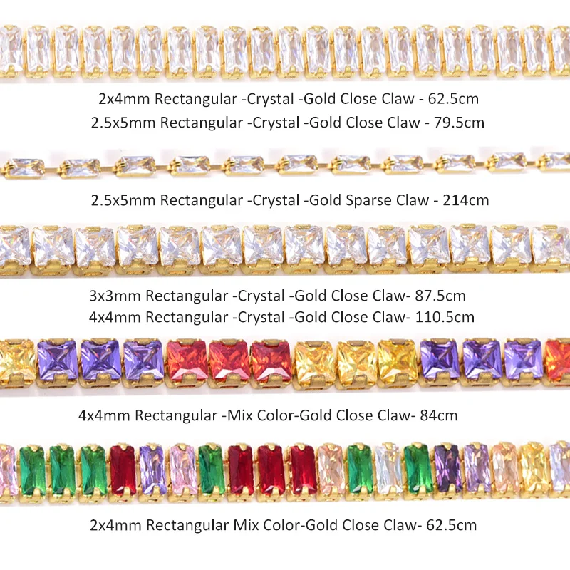 Oleeya Rhinestones cup chain trimming
