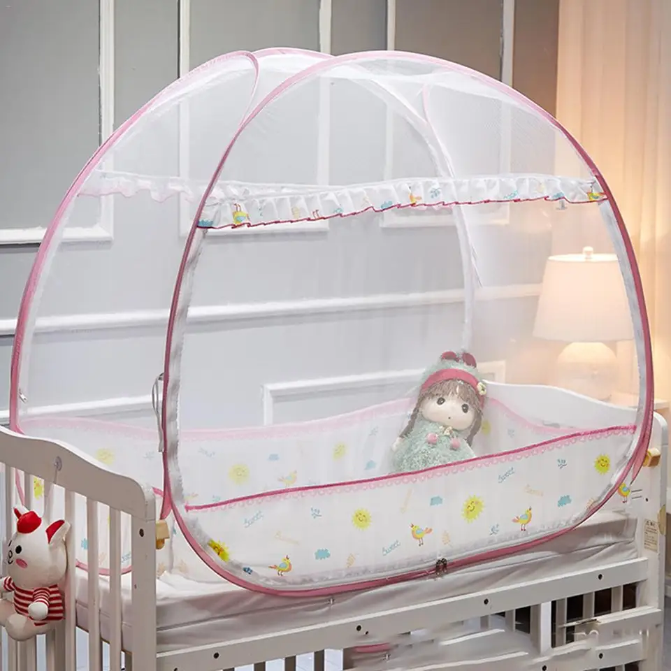 cradle mosquito net with zip