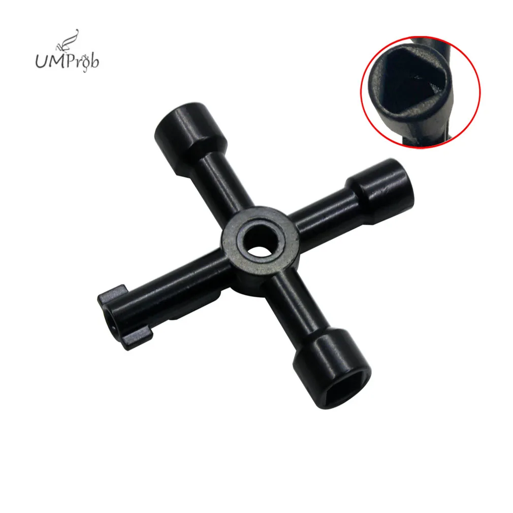 Multi-Functional Electric Control Cabinet Four-Way Universal Triangle Key Wrench Elevator Water Meter Valve Square electric control key wrench