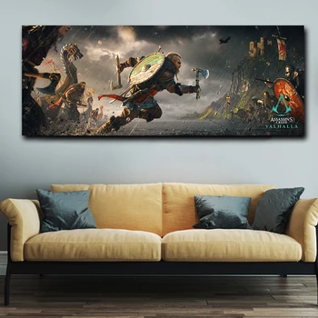 

Large-scale Online Game Role-playing Game Canvas Painting Posters and Prints Wall Art Picture for Living Room Home Decor Cuadros