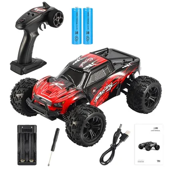 

Q122 A B 1:16 2.4G Off-Road 4WD Climbing RC Vehicle Car Waterproof Remote Control Stunt Car Models Toys Blue/Green/Red