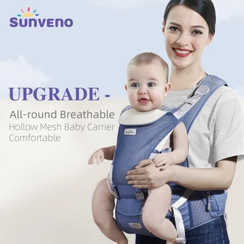 

Sunveno Breathable Summer Baby Carrier High Quality Super Comfortable Sling for Newborn baby kangaroo