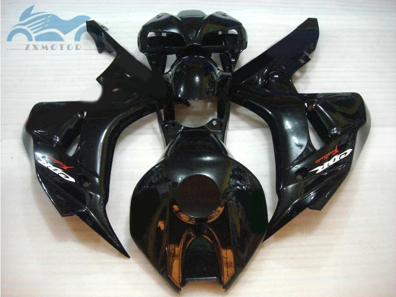 Обновите свой Комплект обтекателя впрыска, пригодный для Honda CBR 1000RR 2006 2007 CBR1000RR 06 07 Черный ABS пластик обтекатель наборы деталей XY02