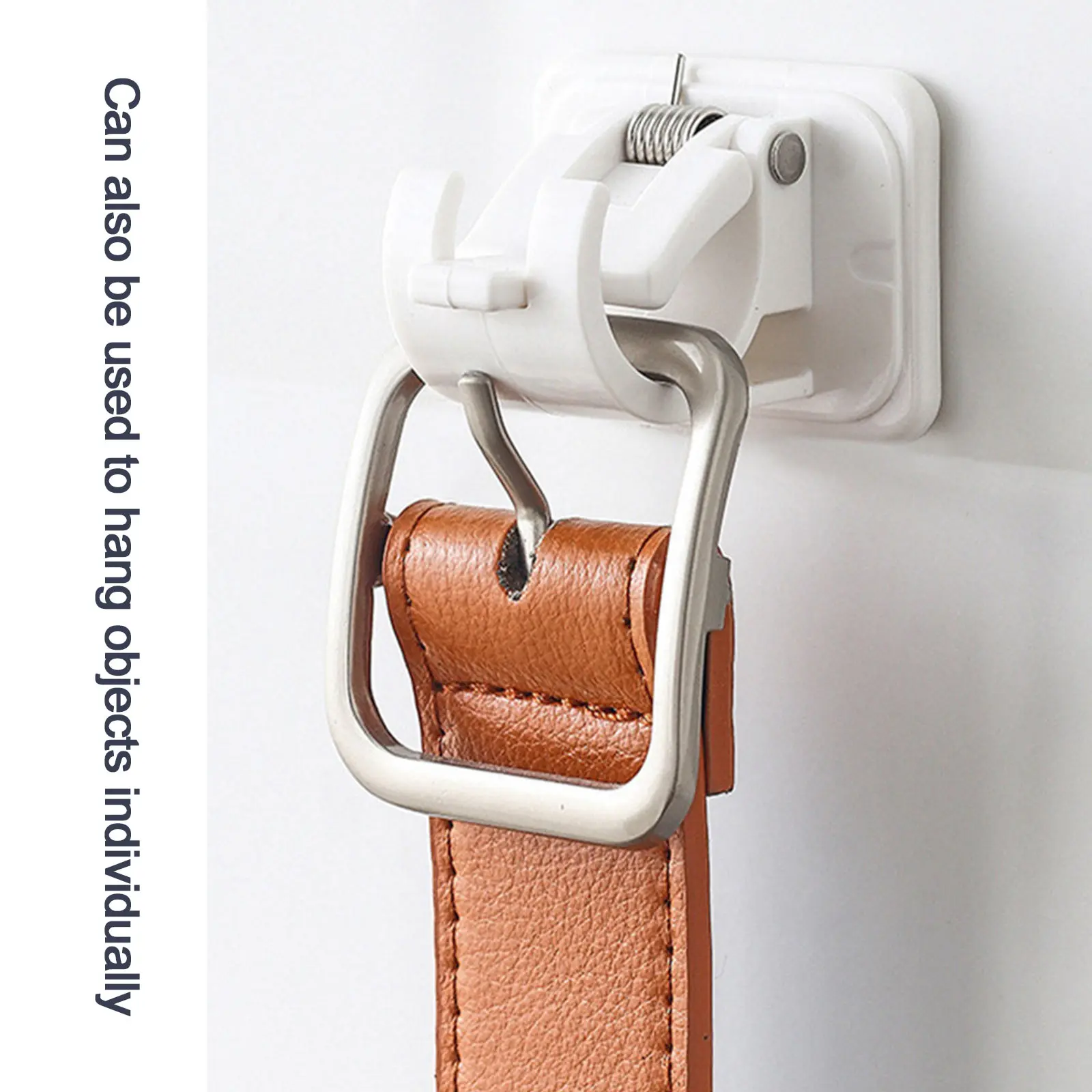 Curtain Rod Bracket 2pcs Plastic Self Adhesive Drapery Hook Curtain Pole Holder No Drill Easy Hang Wall Mount Towel Fixing Hooks