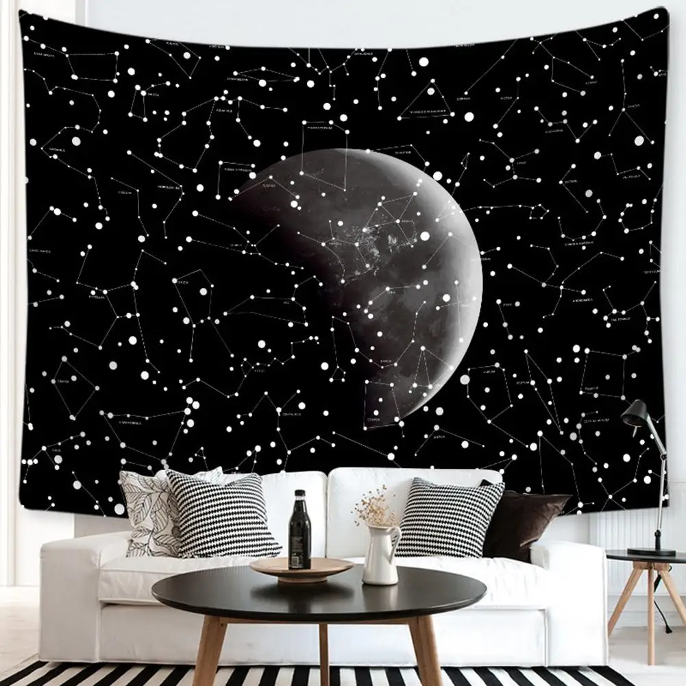 Starry Sky Living Room Hanging Carpet Space Tapestry Mat Blanket Rug Home Decor Tapestries | Дом и сад