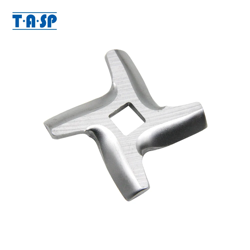 1 Piece Meat Grinder Blade Mincer Knife With Square Hole for Moulinex HV6 Type A133 Kitchen Appliance Spare Parts glass rinser cup pitcher rinsers with drip tray stainless steel glass rinser for sink cup washer for kitchen bar cleaning tools