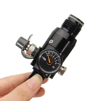 

5/8 Inch 18UNF Thread Paintball Valve Regulator 4500psi HPA Air Tank Output 1800psi SEC88
