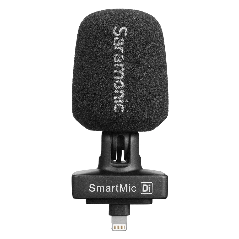Saramonic SmartMic Di стерео цифровой конденсаторный видео микрофон для IOS iPhone iPad мини четкая Запись видео Vlog Live Broadcast Mic