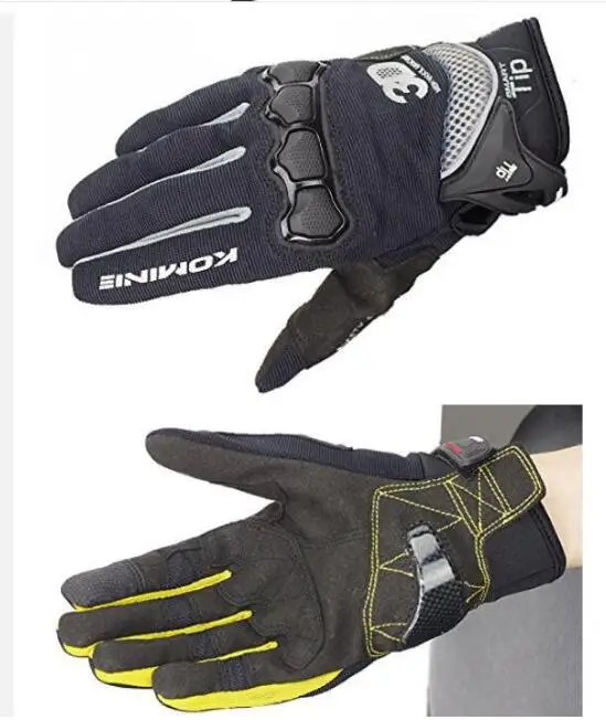 KOMINE GK-162 Мотоциклетные Перчатки GK162 3D защита Air Mesh Спортивные Гоночные велосипедные перчатки 7