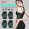 Universal 6.8'' Waterproof Sport Armband Bag Luminous Running outdoor Jogging Gym Arm Band Mobile Phone Bag Case Cover Holder 1