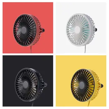 

Car Air Vent Mounted USB Fan 3 Speed Air Cooling Fan For Car Air Outlet Car Backseat 360° Rotatable Car Fan For Vehicle