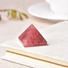 Natural Crystal Pyramid Fluorite Quartz Healing Stone Chakra Reiki Crystal Point Energy Home Decor Handmade Crafts Of Gem Stone ► Photo 2/6