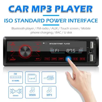 

1DIN In-Dash Car Radios Stereo Remote Control Digital Bluetooth Audio Music Stereo 12V Car Radio Mp3 Player USB/SD/AUX-IN