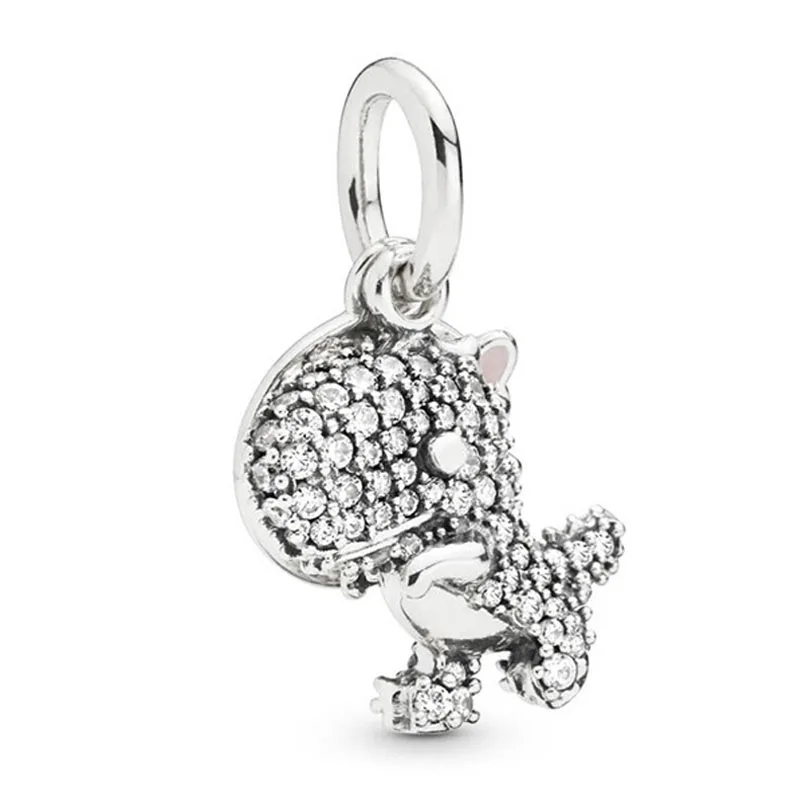 P1430 Подходит к оригиналу Pandora, браслет с шармами Лев принцесса «История игрушек», «чужой древесно-Кулон "сделай сам" с рисунком динозавра из бисера - Цвет: P1430