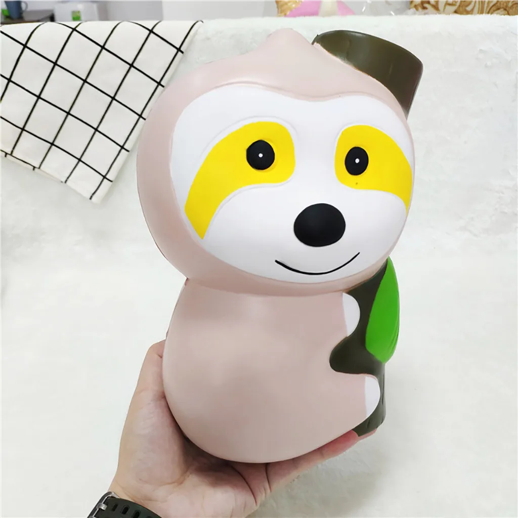 Adorable New large sloth slow rebound Toy slow rising antistress toy stress relief toy Fun Toys For Adults Anti Stress #C