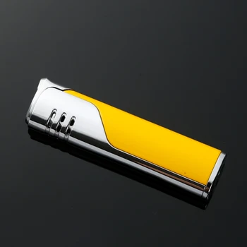 

jobon inflatable lighter gas blue flame windproof creative personality cigar igniter WITHOUT GIFT BOX/GAS