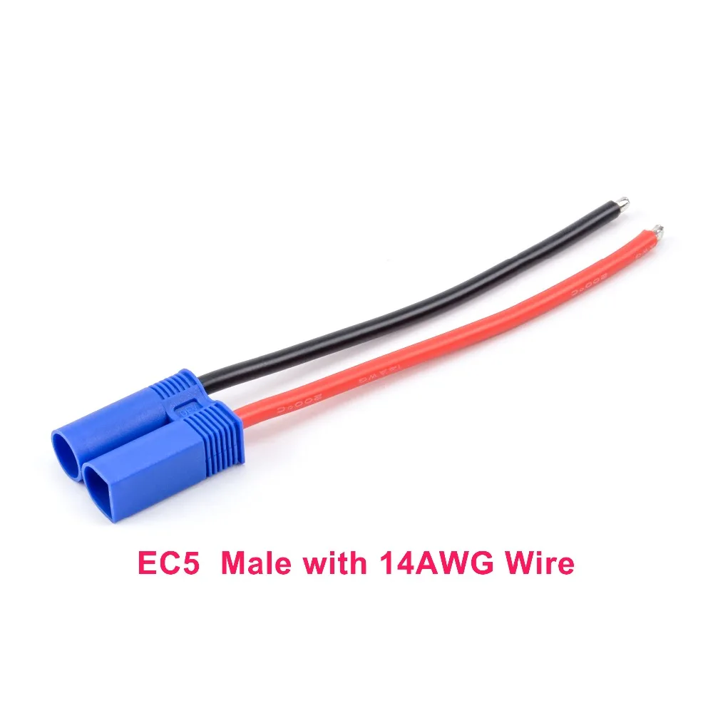 EC5  Male with 14AWG Wire