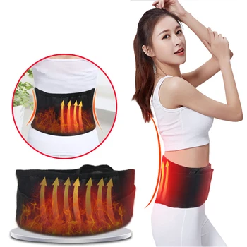 

Waist Support Waist Tourmaline Self Heating Belt Magnetic Therapy Lumbar Brace Massage Adjustable Waist Support Belt Health Care