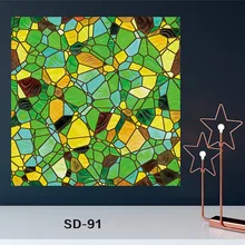 Пользовательский размер пленка для окна непрозрачная используемая в спальне ванной комнаты кухни спальни статическая цепляющая стеклянная пленка 55 см x 100 см